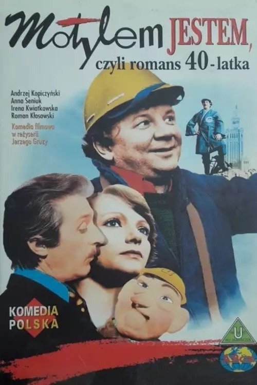 Poster for Motylem jestem, czyli romans czterdziestolatka