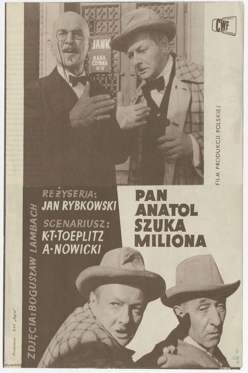Poster for Pan Anatol szuka miliona